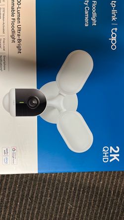 TP-Link Tapo Floodlight Security Camera 2K QHD