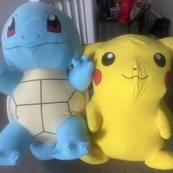 Rare Giant Pokemon Plush Set