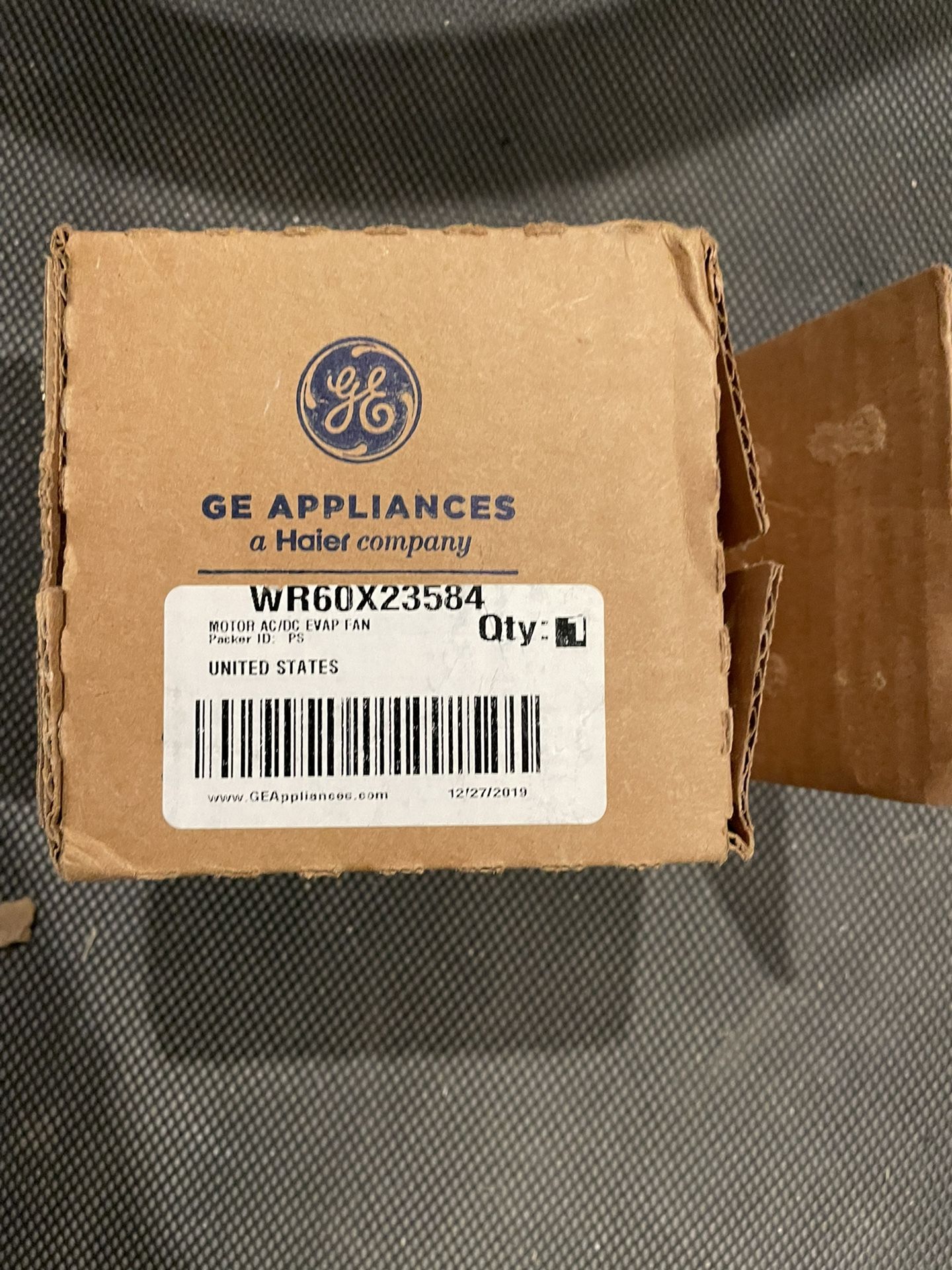 Ge Refridgerator Fan Motor