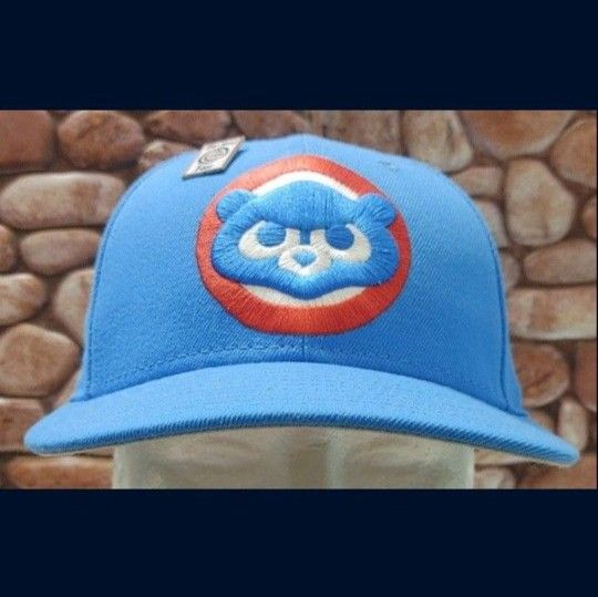 Chicago Cubs Size 7 1/8 LOW PROFILE New Era 59FIFTY 2017 INAUGURAL