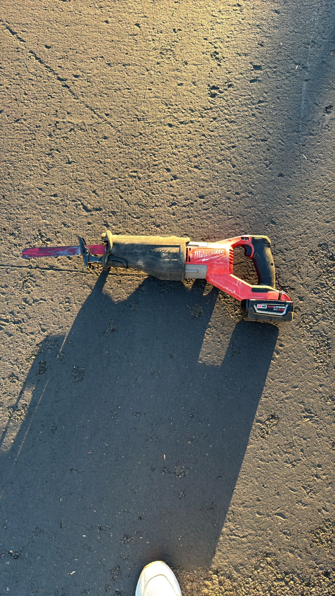 Milwaukee Fuel Super Sawzall With Battery