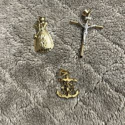 10k Gold Pendents