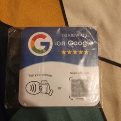 Google reviews card