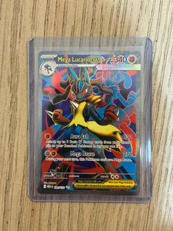 Mega Lucario & Mega Gengar ex • MEG/PFL • Pokemon Cards