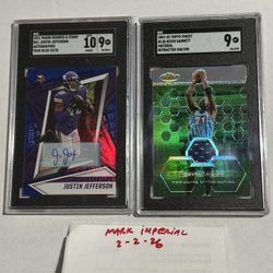 Justin Jefferson And Kevin Garnett 