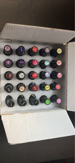 Gel Nail Polish Set 25 Bottles with Base Top Matte