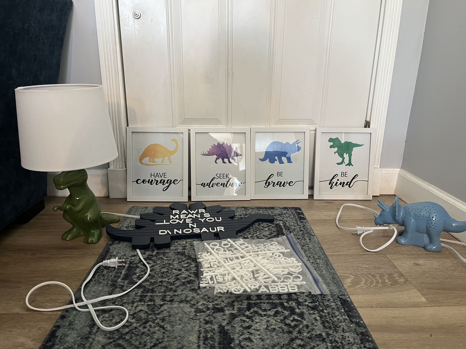 Kids Dinosaur Bedroom Decorations