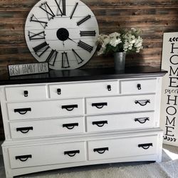 Beautiful Large Farmhouse Style Dresser Or TV Stand
