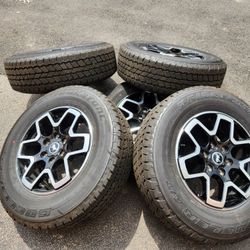 18" ford bronco wheels and tires new