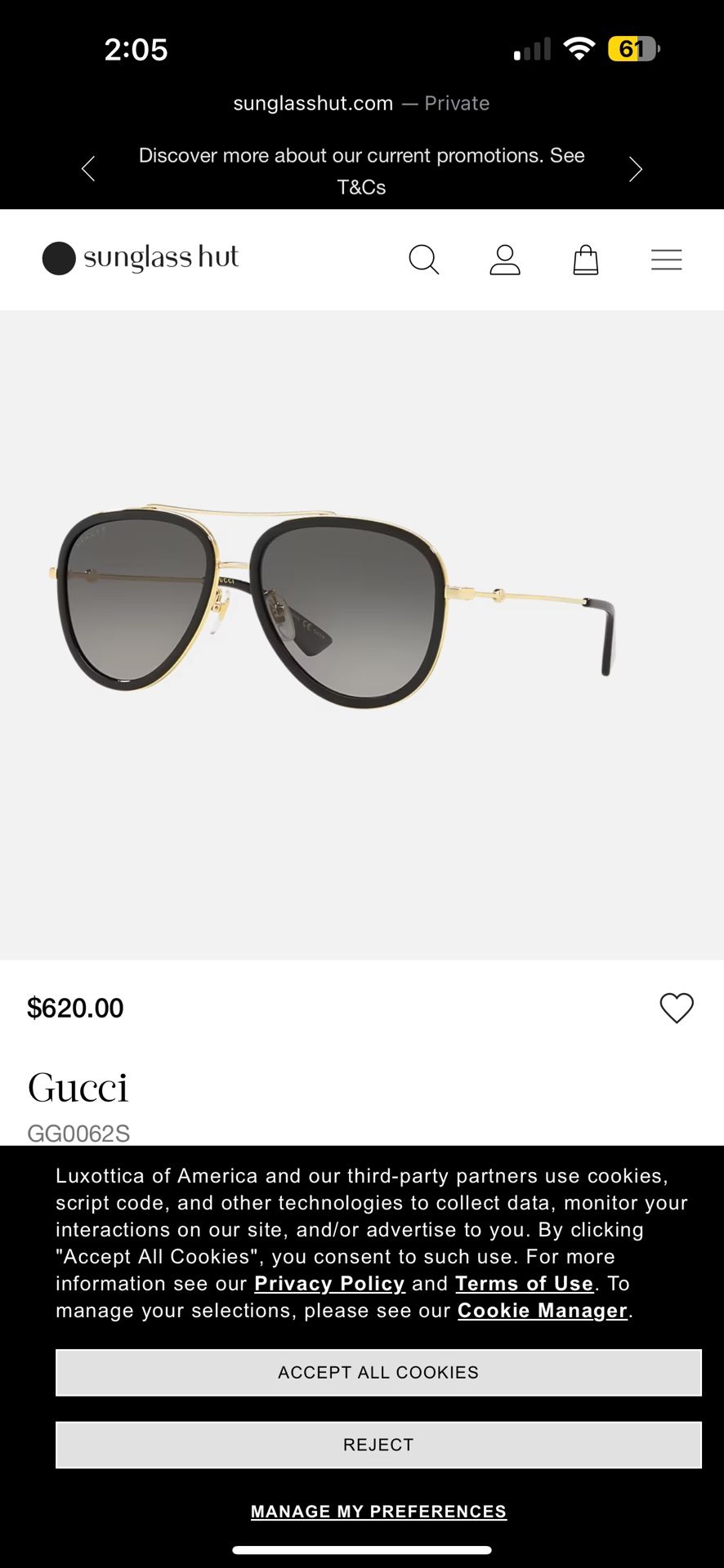 Gucci Sunglasses
