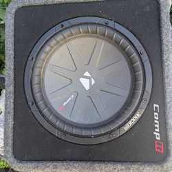 Kicker comp R 12-in subwoofer