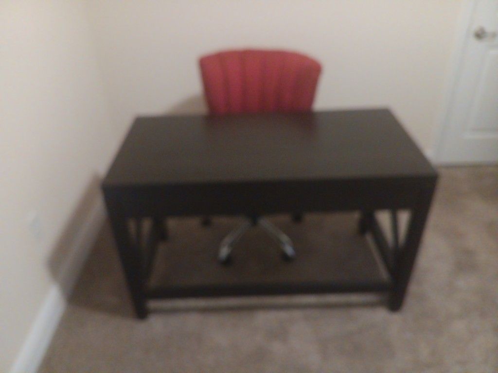 Large Desk and chair