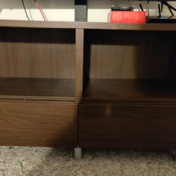 Entertainment Center Table With Drawers