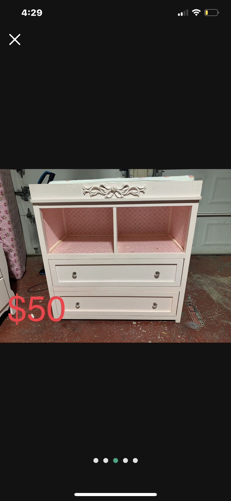 Matching Changing Table& Dresser