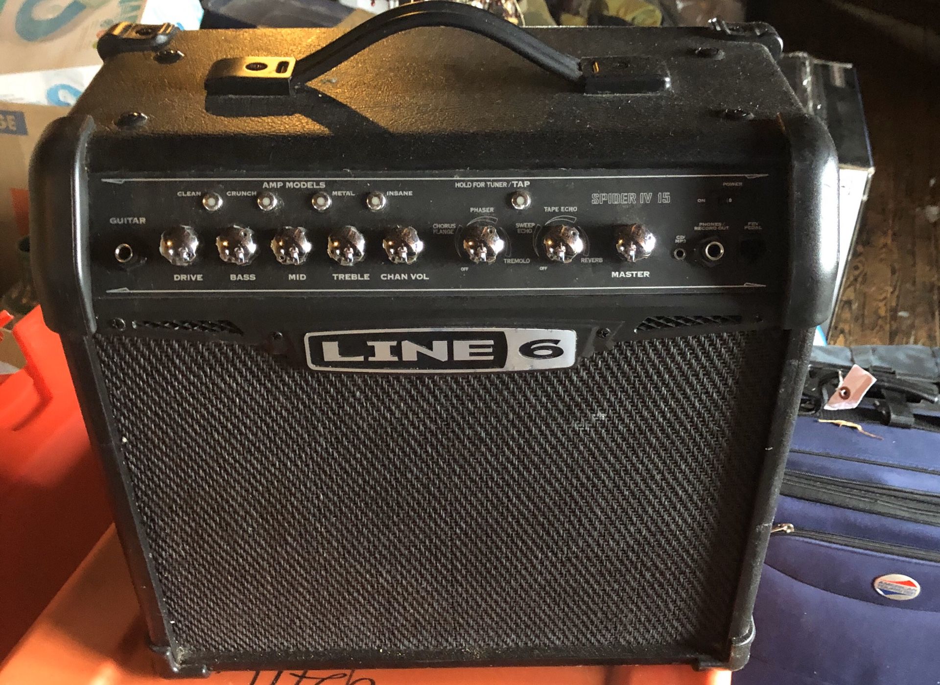 Used Line 6 Spider Classic 15 Guitar Combo Amp