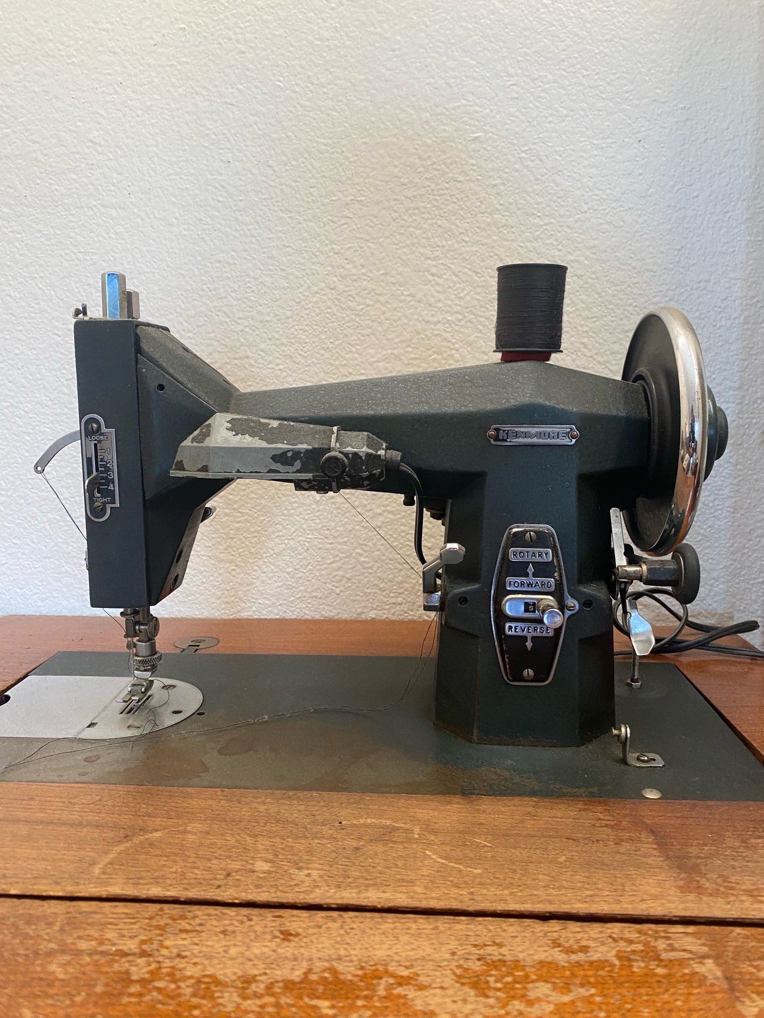 Antique 1954 Kenmore Sewing Table