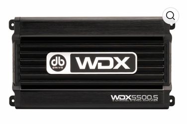 DB Drive WDX5500.5 5-Channel Class D Marine Amplifier for UTV SXS boats. (we Finance)