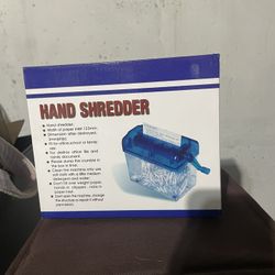 Handheld Mini Shredder