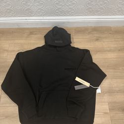 Essentials black hoodie