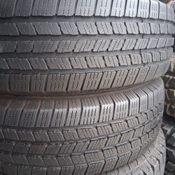 2 semi New Tires lt 225/75r16 michelin 🤑free Installation ‼️ 