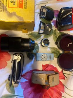 vintage camera equipment