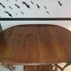 Oak Dining Table With 4 Chairs 