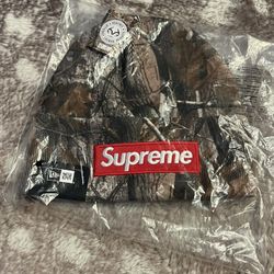 Supreme New Era Box Logo Beanie CAMO