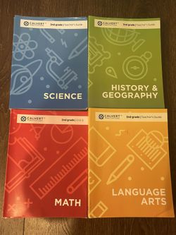 2nd Grade Calvert Homeschool Curriculum - 4 Primary Subjects
