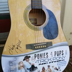 Autographed Guitar 