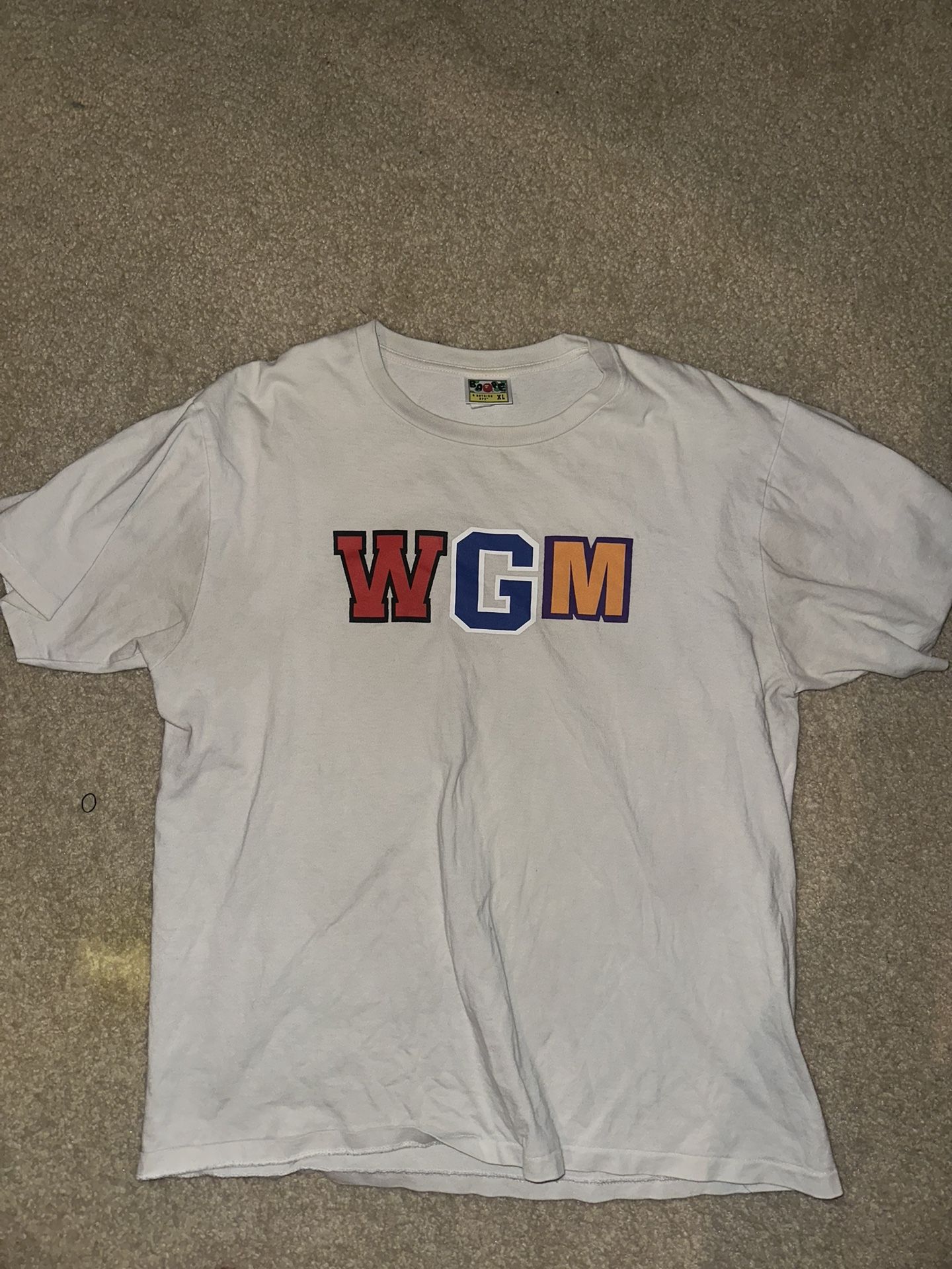 BAPE WGM Shark Tee XL