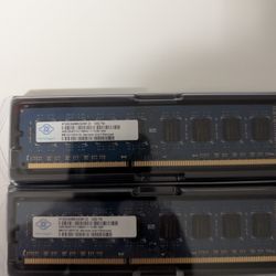 (2) Nanya 4GB DDR3 desktop RAM