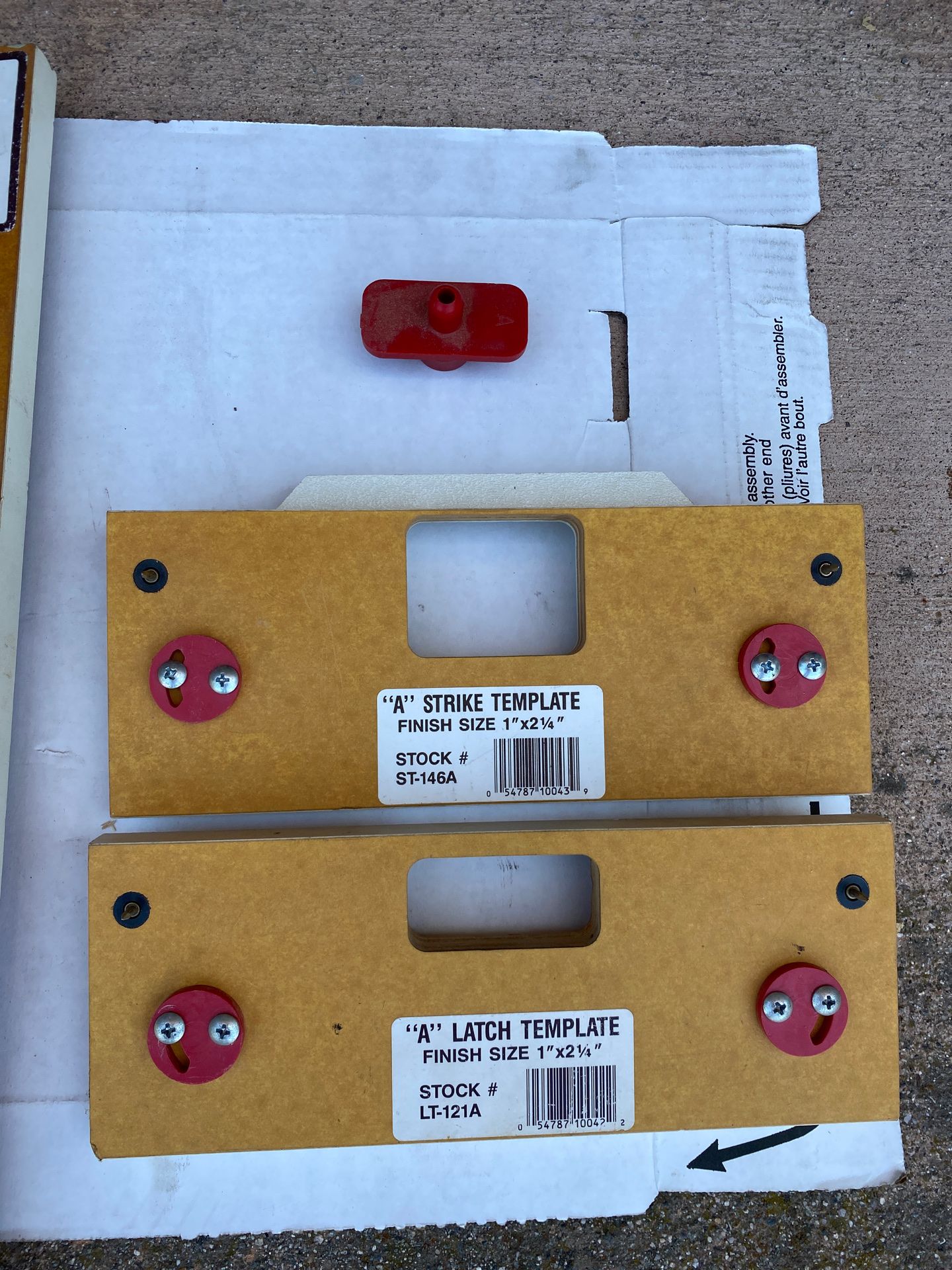 Router door templates buy templaco for Sale in Palos Verdes Peninsula
