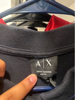 armani exchange shirt size xl