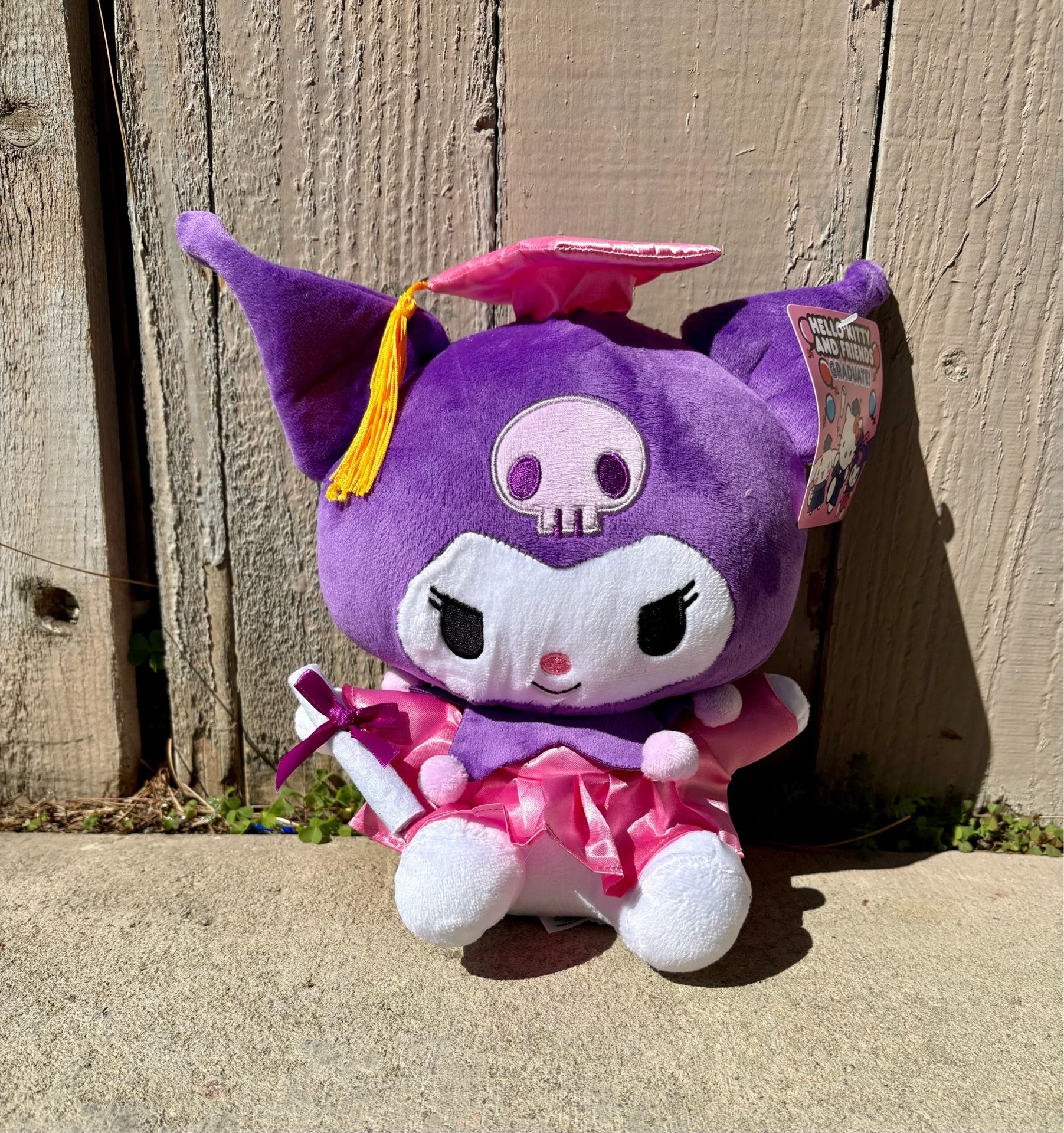 Kuromi Graduation Plush