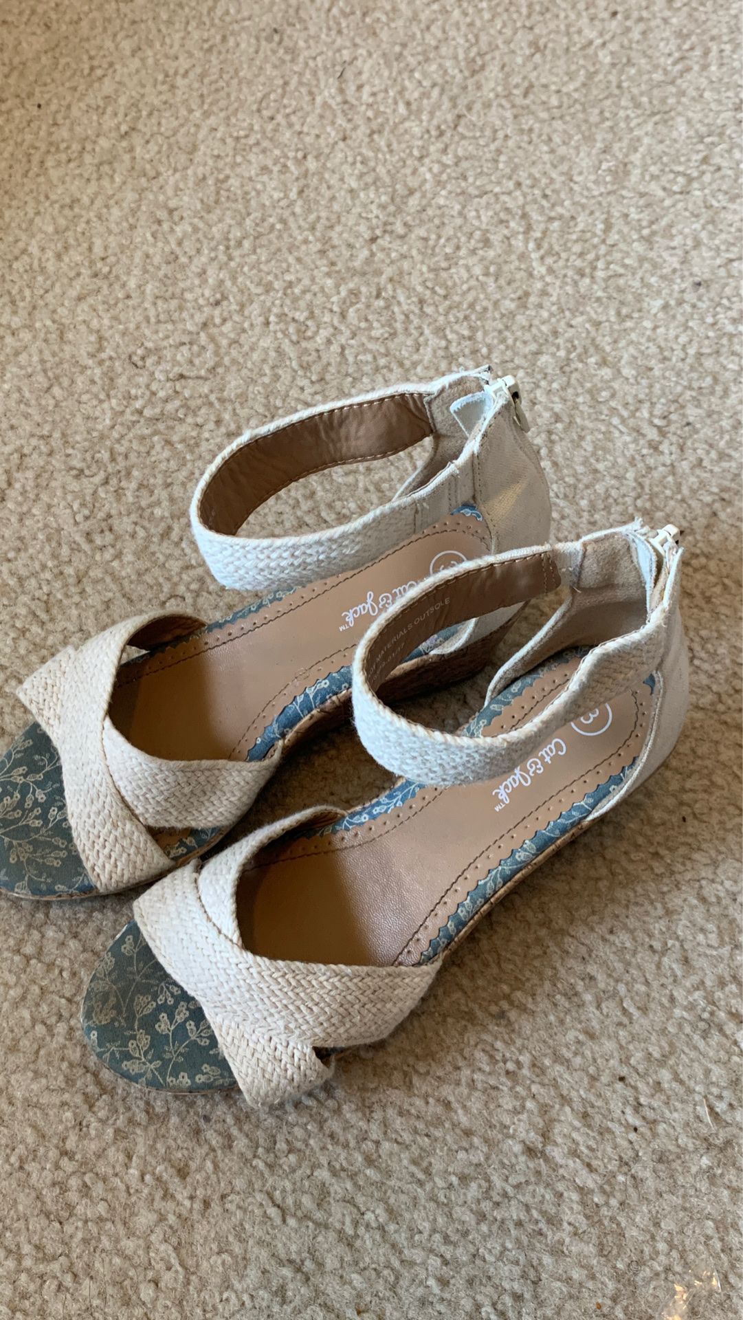 Cat and Jack dress shoes size 3