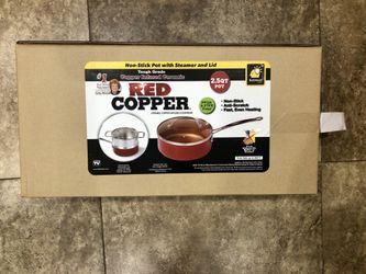 Brand New Non-Stick Pot with Steamer and Lid - 2.5qt Pot