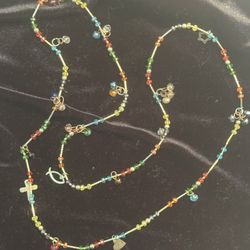 Rosary Made In Italy, Beautiful One Of A Kind. 