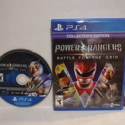 Power Rangers Battle For The Grid PS4 Tested, Like New
