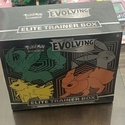 Evolving Skies Stellar Crown Black Bolt White Flare Mega Evolutions Etb And Phantasmal Flames Booster Box