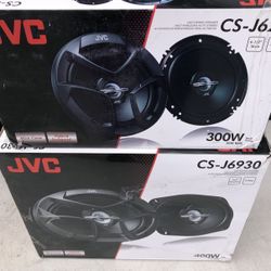 Jvc 6x9 & Jvc 6-1/2 Car Audio Speakers New Nuevas”