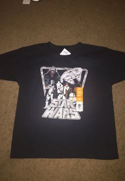 NWT Star Wars size S shirt for boys