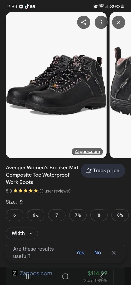 New Women's Work Boots