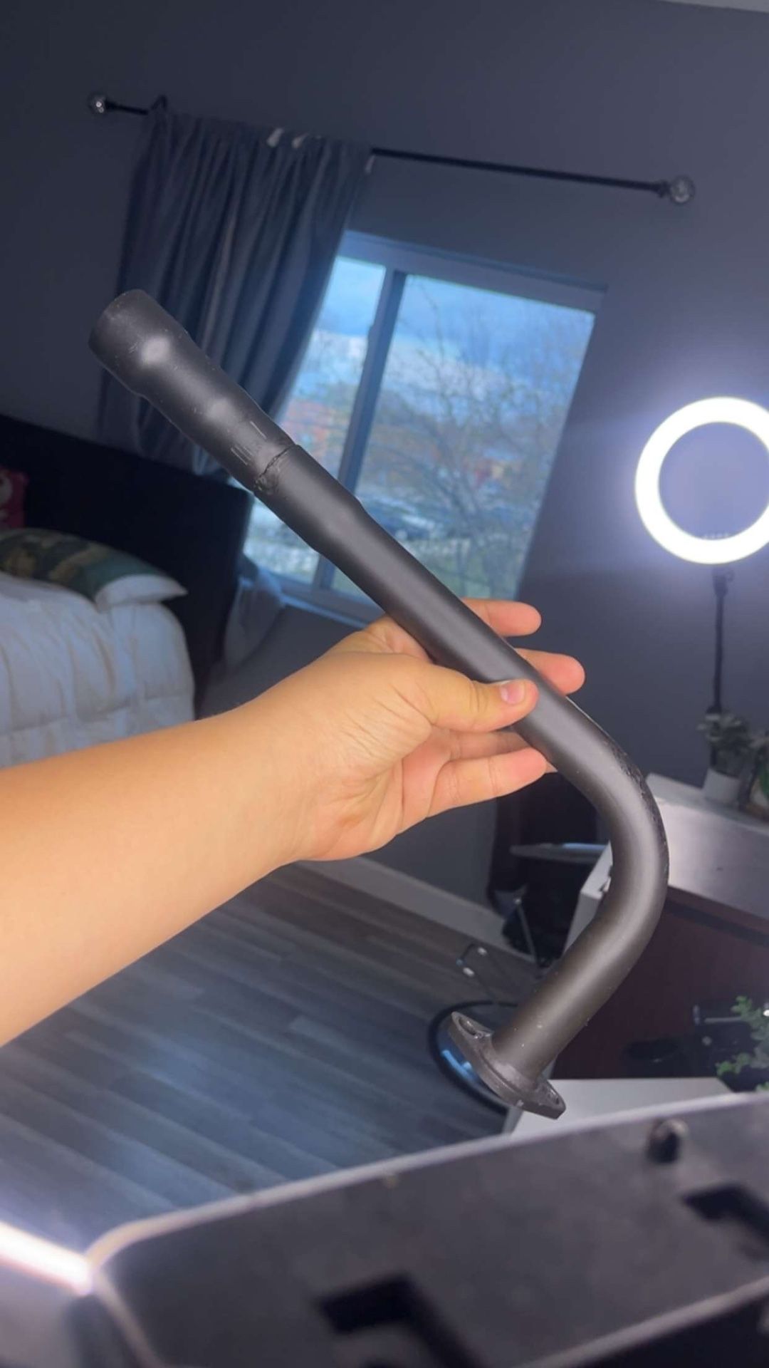 Mini Bike Exhaust For 79-212cc Engines Comes With Header Adapter