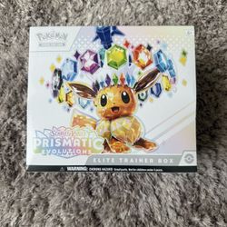 Pokemon Prismatic Evolutions Elite Trainer Box (3 Available)