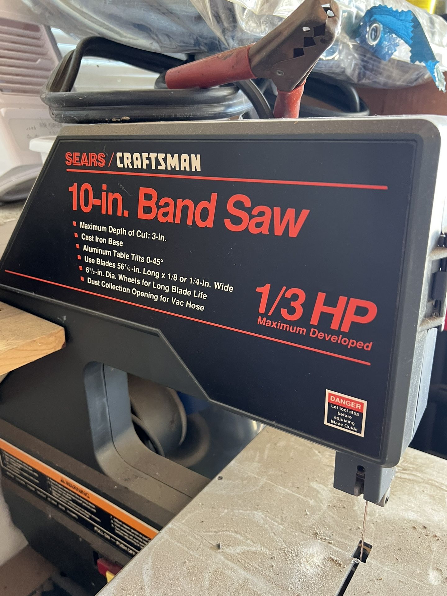 Sears 10” Band Saw
