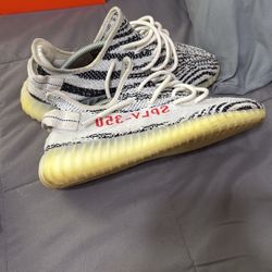 First Drop - Adidas Yezzy Zebra 9.5 Men 