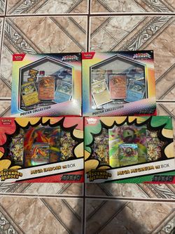 Ascended Heroes eX Boxes , prismatic poster collection