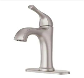 Pfister Ladera Single Handle Single Hole Bathroom Faucet Brushed Nickel