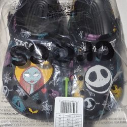 Crocs Nightmare Before Christmas Size 9W Unisex New With Tags 
