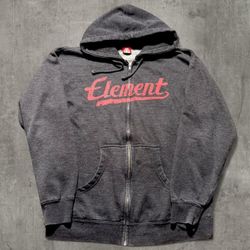 Element Skate Y2K Zip Up Sweater